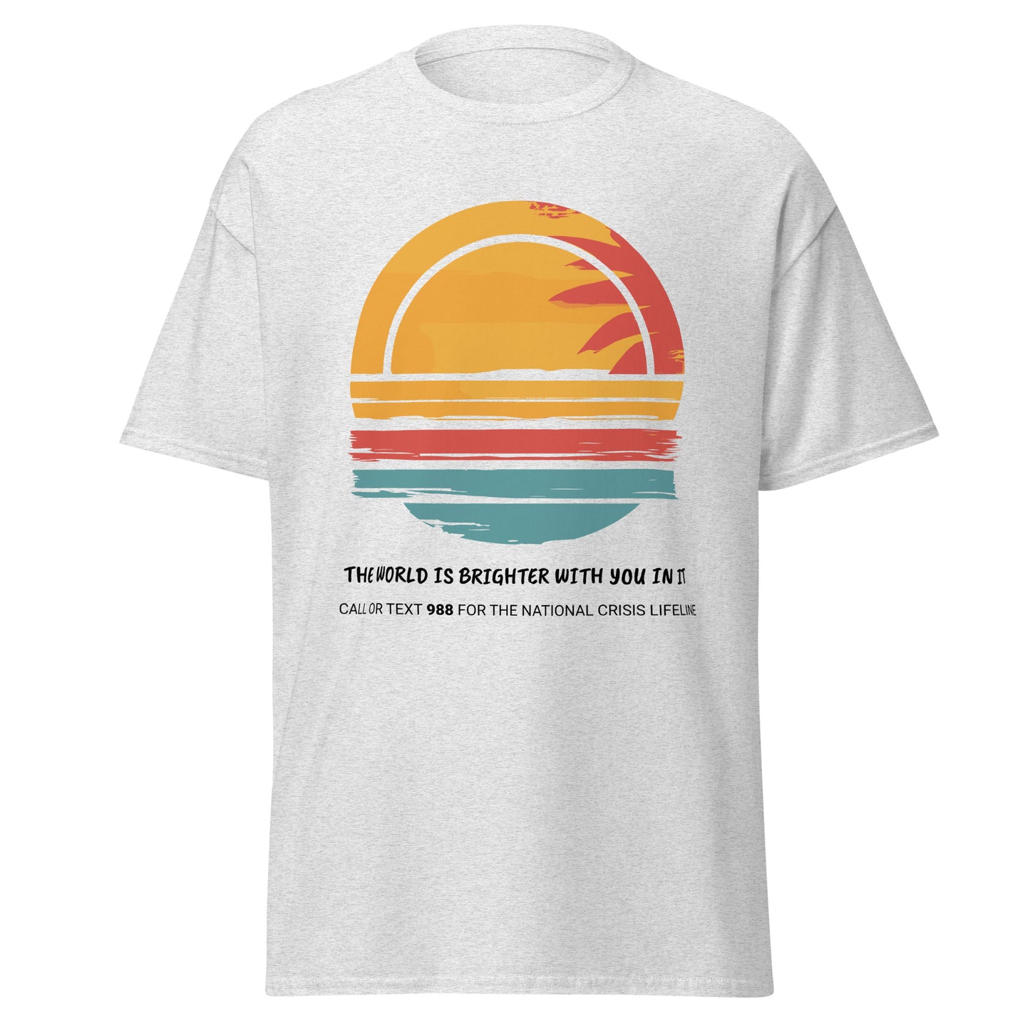 Green Red Yellow Sunset T-Shirt