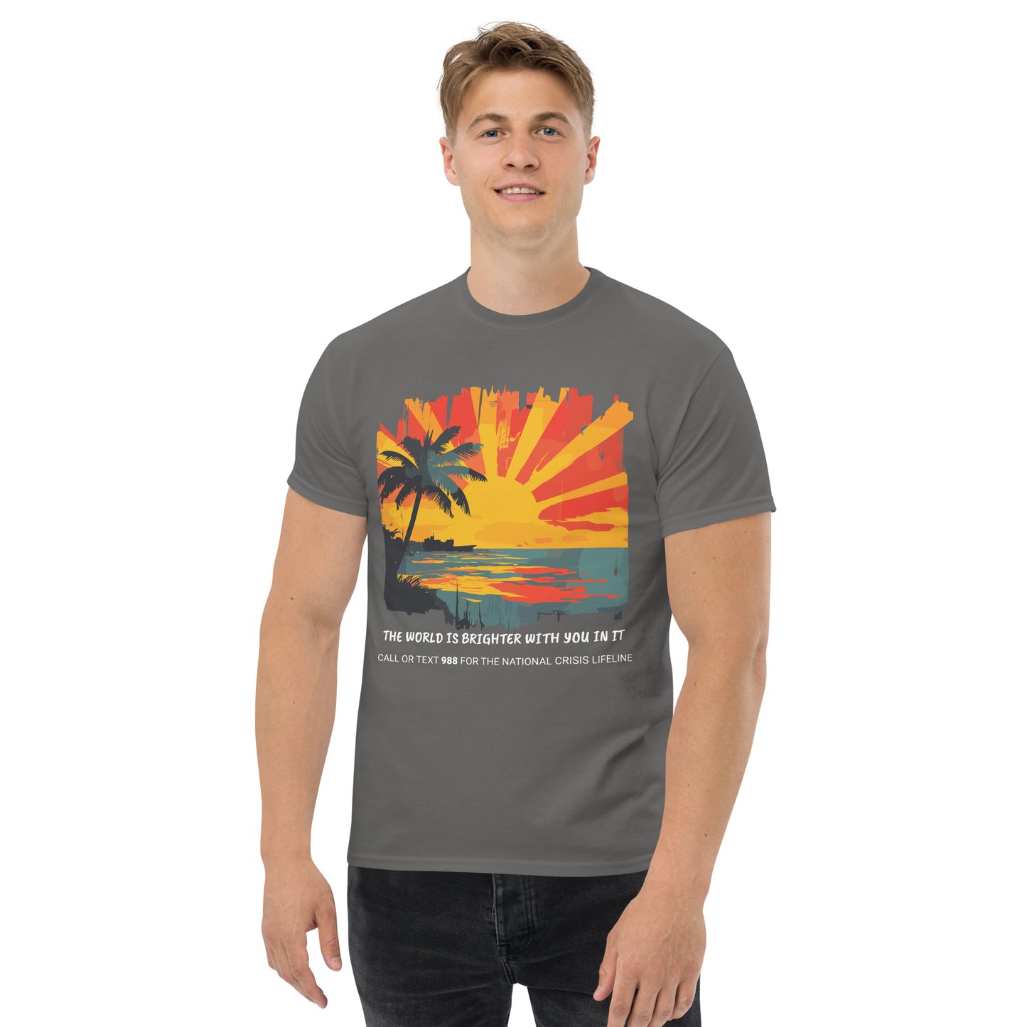 Palm Tree Sunset T-Shirt