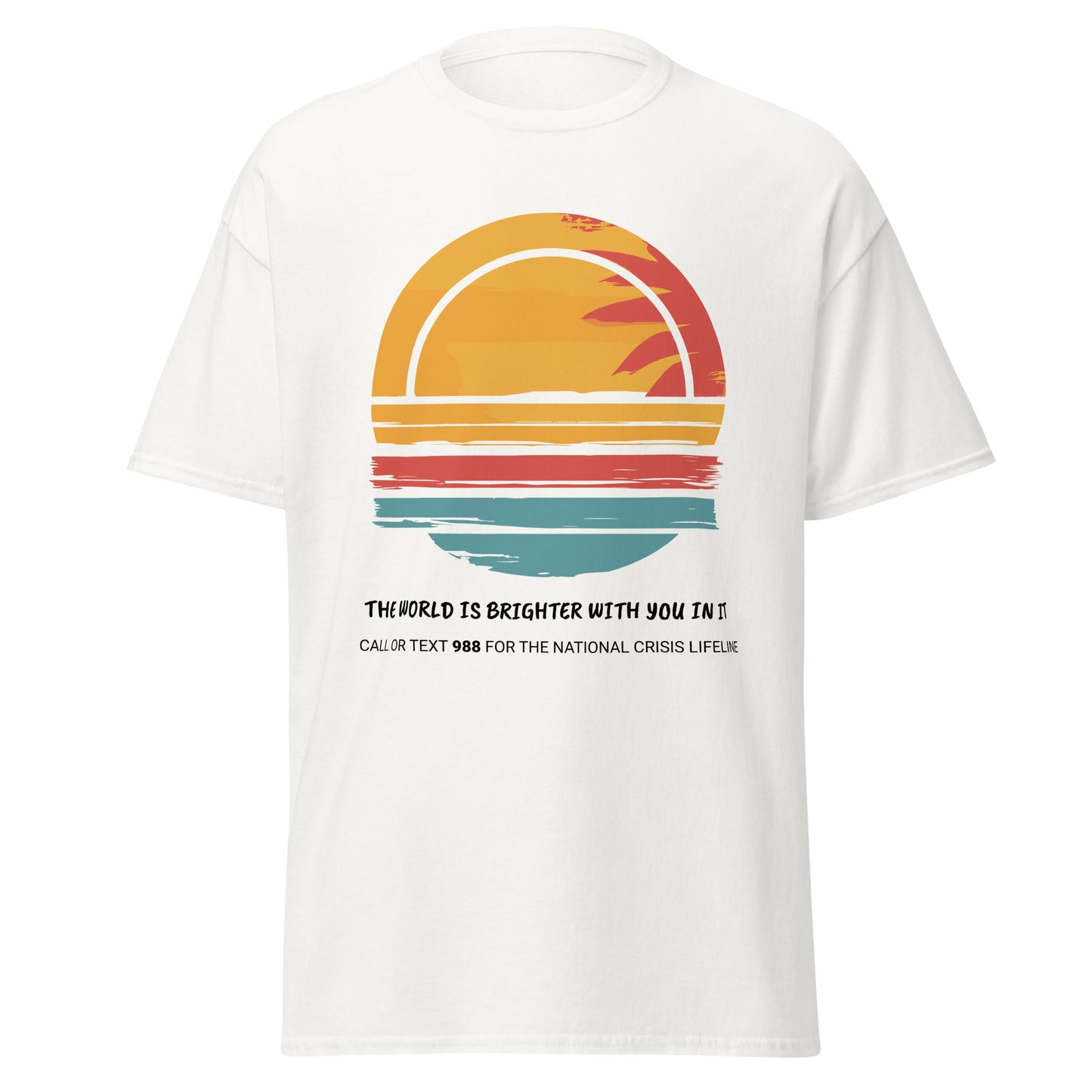 Green Red Yellow Sunset T-Shirt